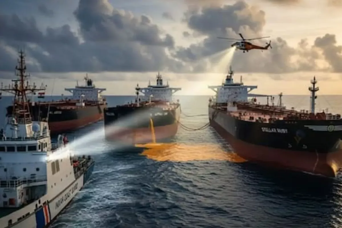 India Seizes Three US-Sanctioned Oil Tankers Tied to Iran
