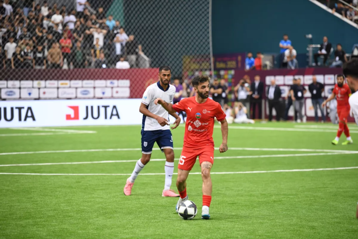 Azerbaijan Reaches WMF World Cup Semifinals with 2-1 Victory Over England