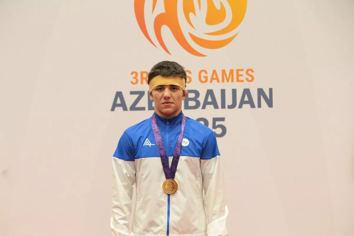 Another Azerbaijani Wrestler Secures Gold at 3rd CIS Games