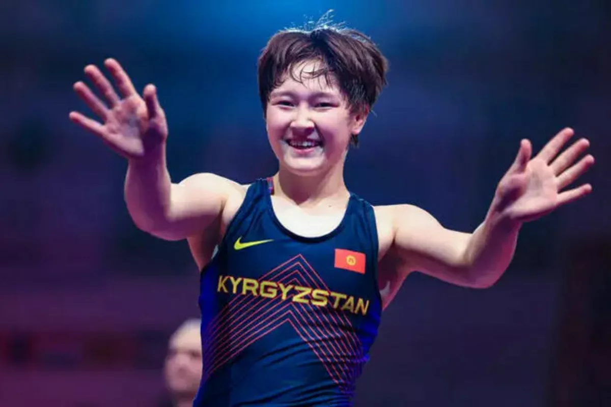 Kyrgyz Wrestler Takes Gold at Prestigious CIS Games
