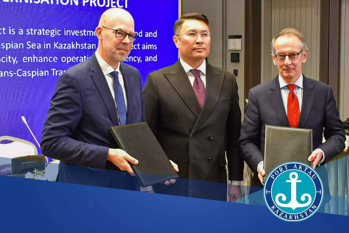 EU Gives Grant to Upgrade Kazakhstan’s Aktau Port