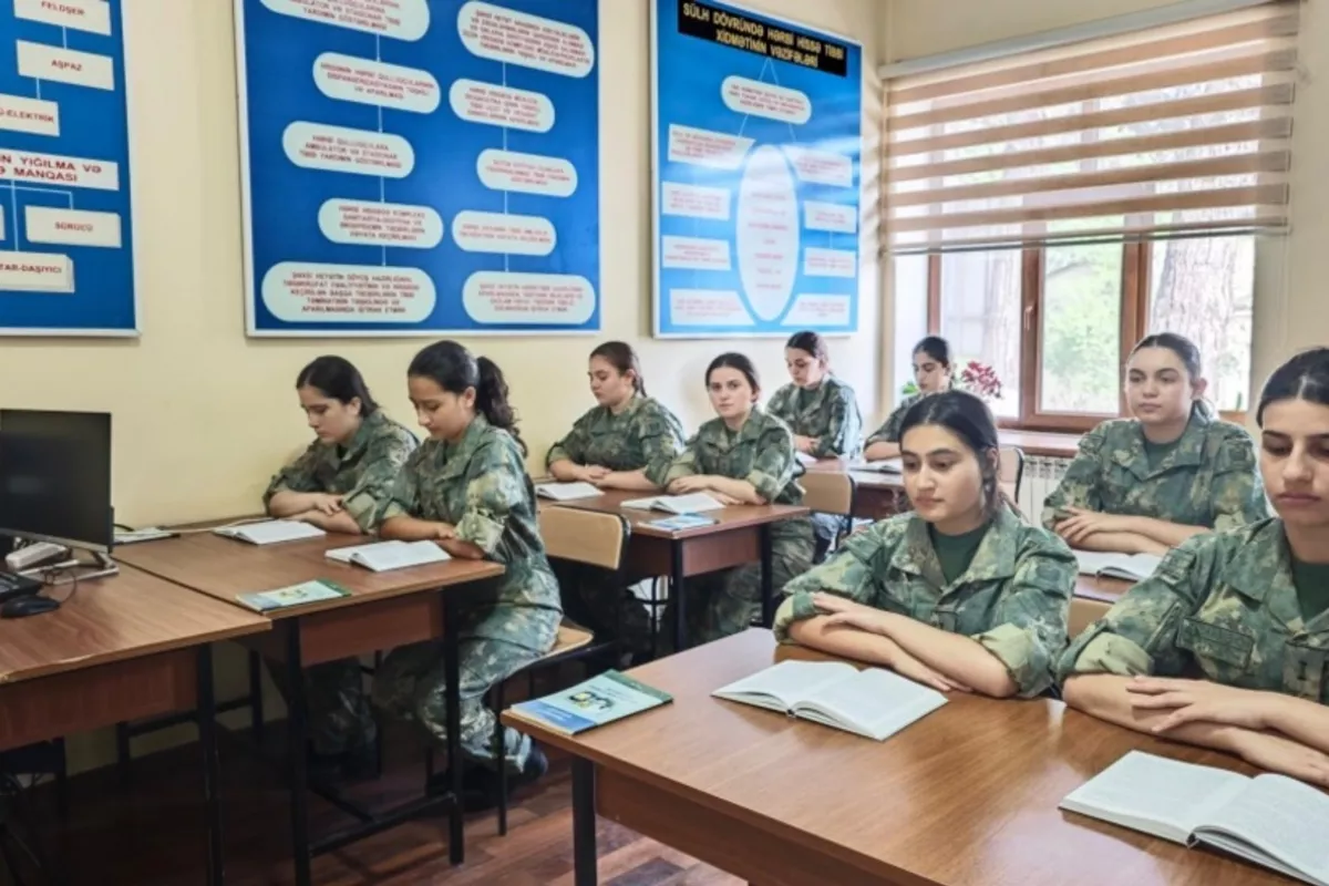 Azerbaijan Medical University Trains First Female Military Doctors