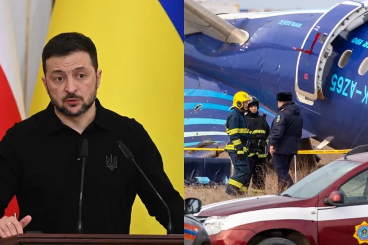 Zelenskyy Orders Intelligence to Share Plane Crash Details with Azerbaijan