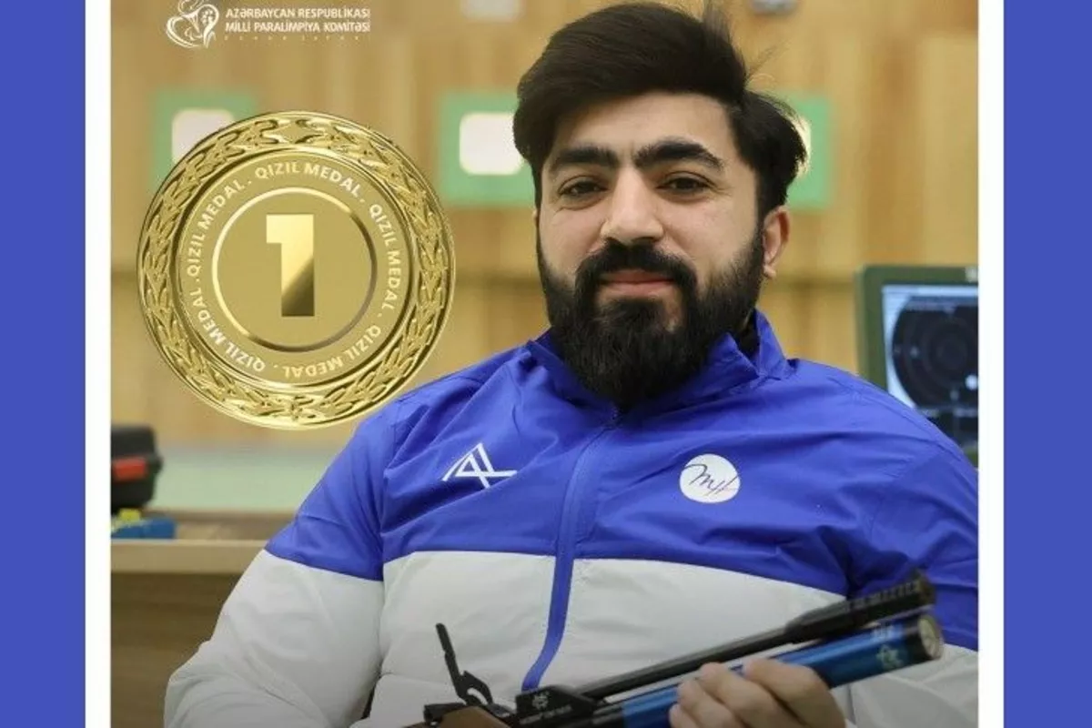 Azerbaijani Para-Shooter Wins European Championship Gold