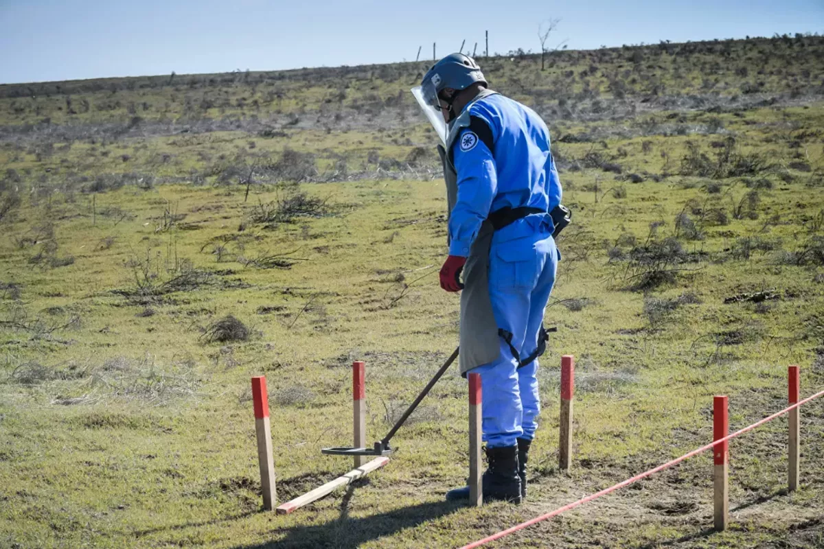 Azerbaijan Clears More Than 2,200 Hectares of Mines in Liberated Territories