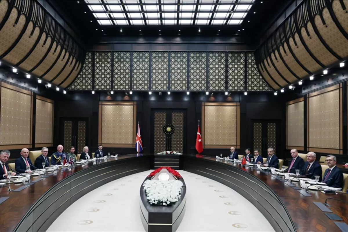 Erdogan, Starmer Hold High-Level Talks in Ankara