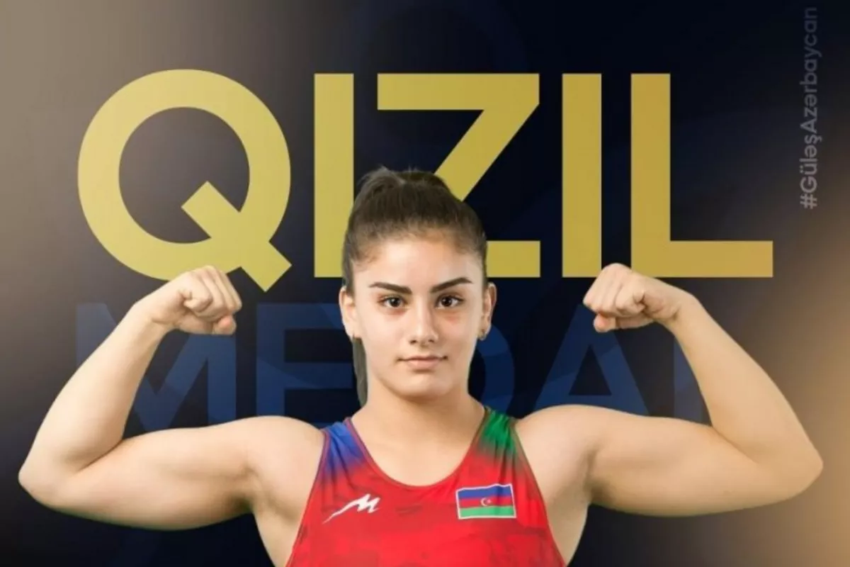 Azerbaijani Female Wrestler Claims Second European Wrestling Title