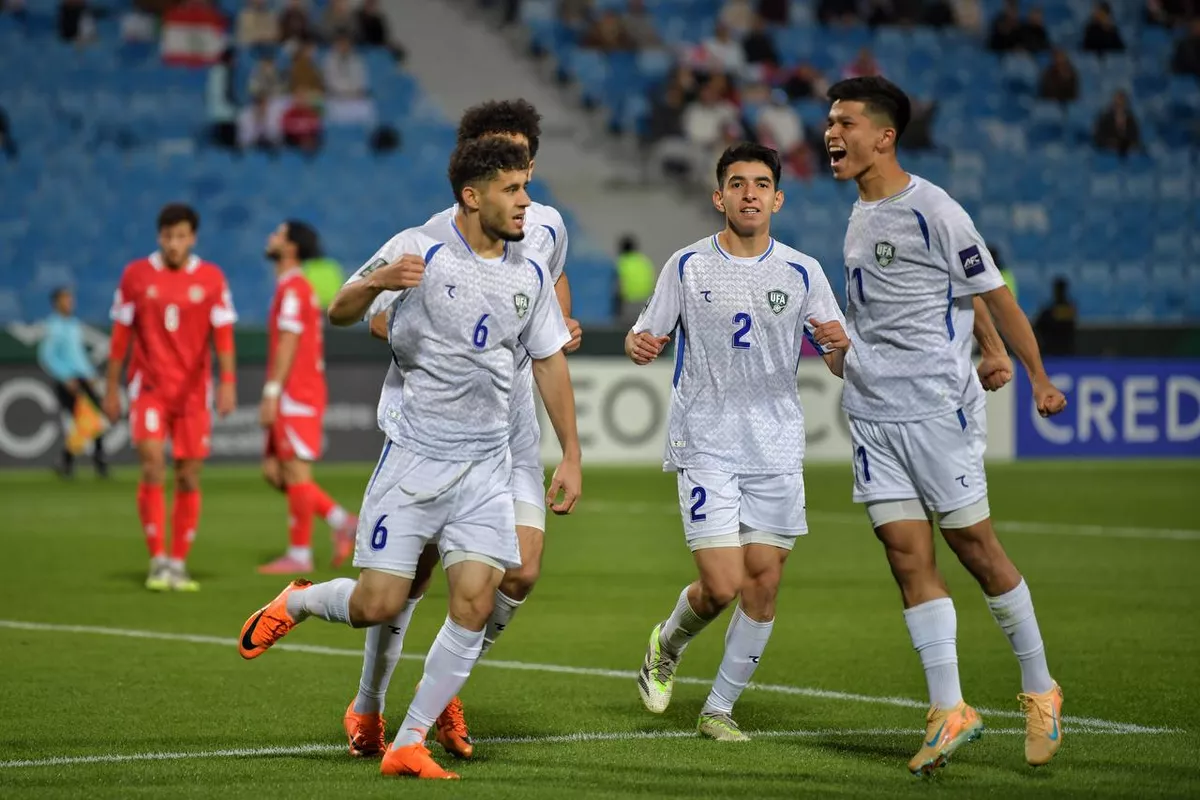 Uzbekistan U23 Edge Lebanon 3–2 in Asian Cup Opener