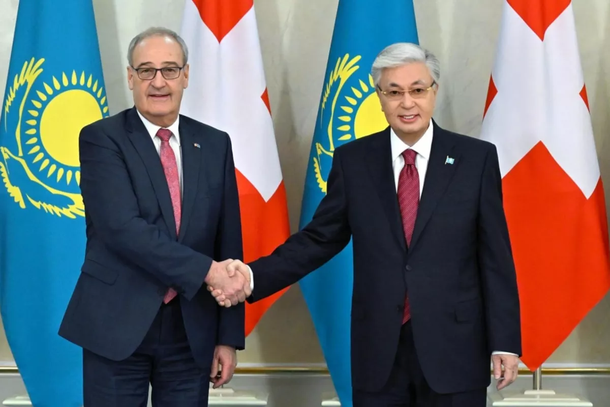 Tokayev, Swiss VP Explore New Momentum in Bilateral Ties