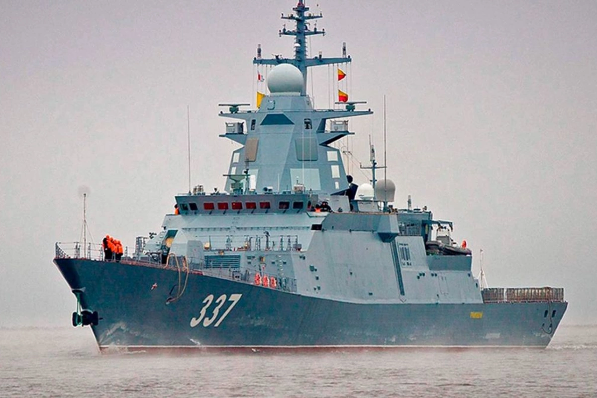 Two Russian Frigates Damaged in Caspian Sea, Confirms UK Intel