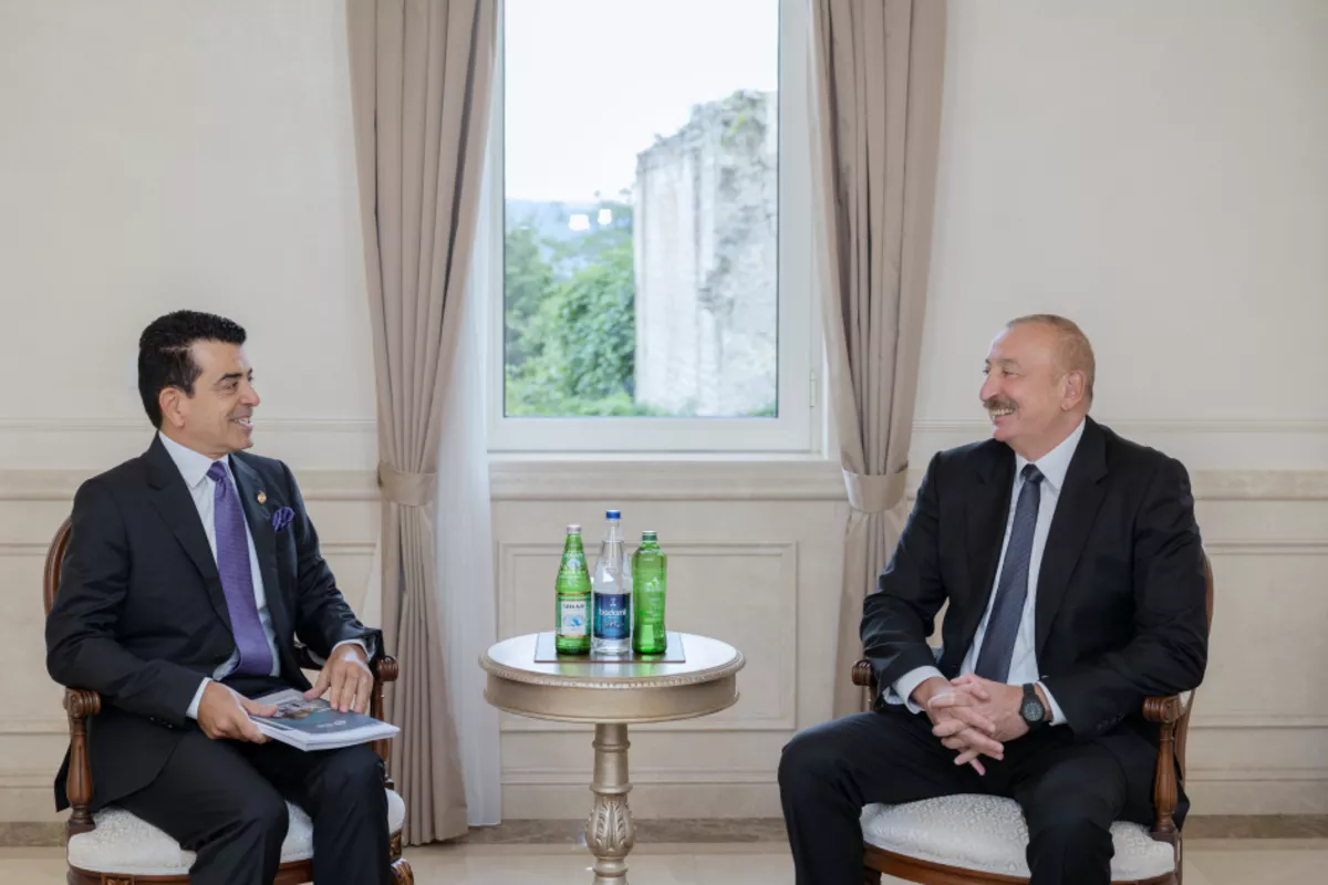 President Ilham Aliyev Receives ICESCO Director-General