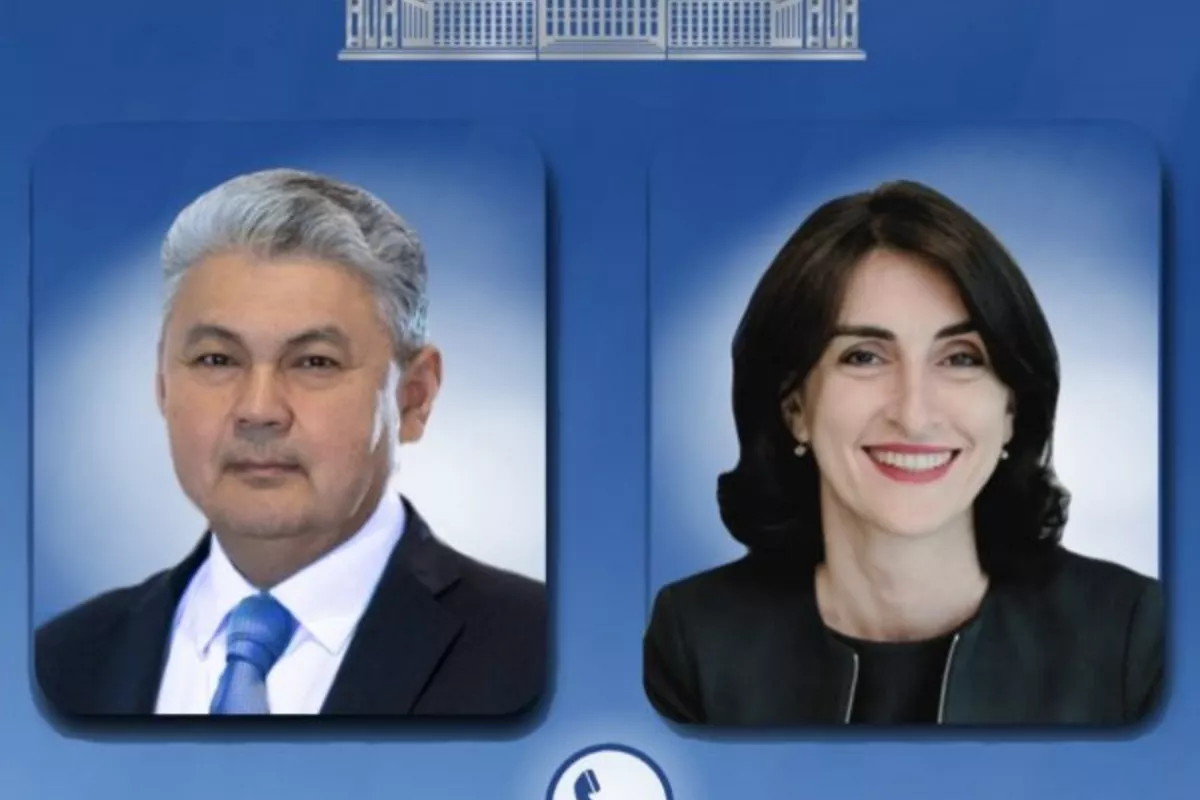 Kazakh, Georgian FMs Assess Bilateral Relations, Trade Ties