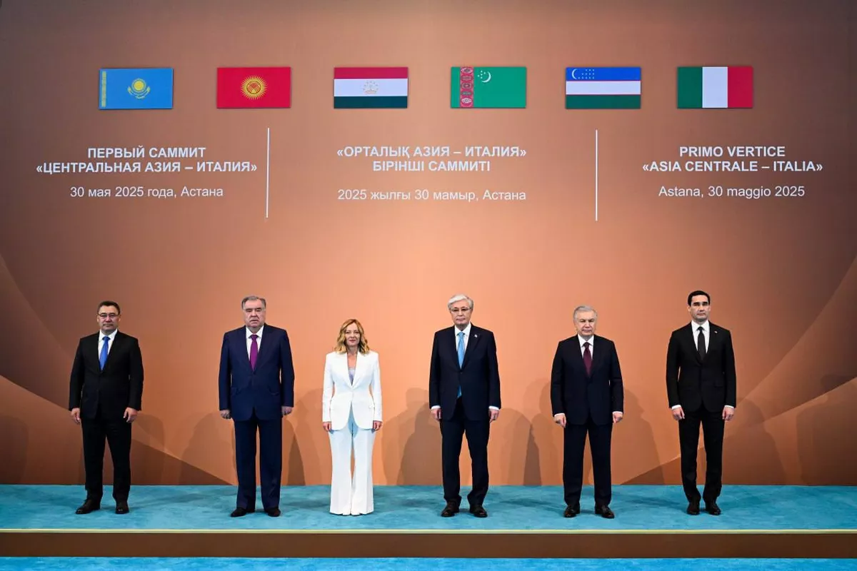 Uzbek President Urges Deeper Central Asia–Italy Ties at Astana Summit
