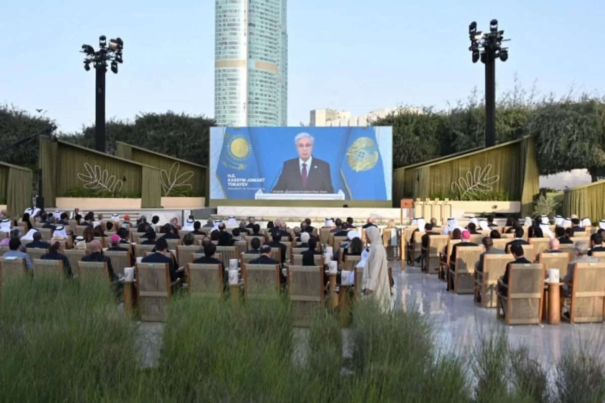 Kazakh Leader Applauds Azerbaijan, Armenia at Zayed Award Ceremony