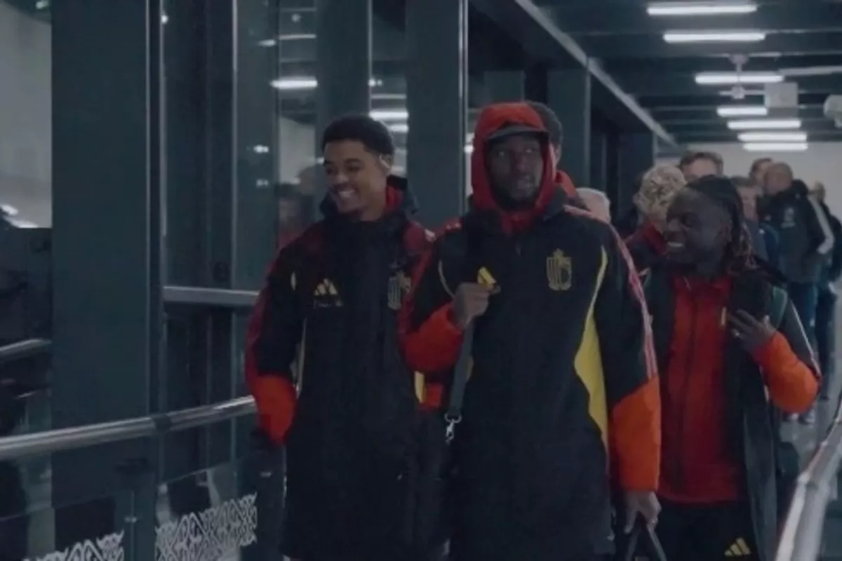 Belgium's Footbal Team Touches Down in Kazakhstan Ahead of UEFA Clash