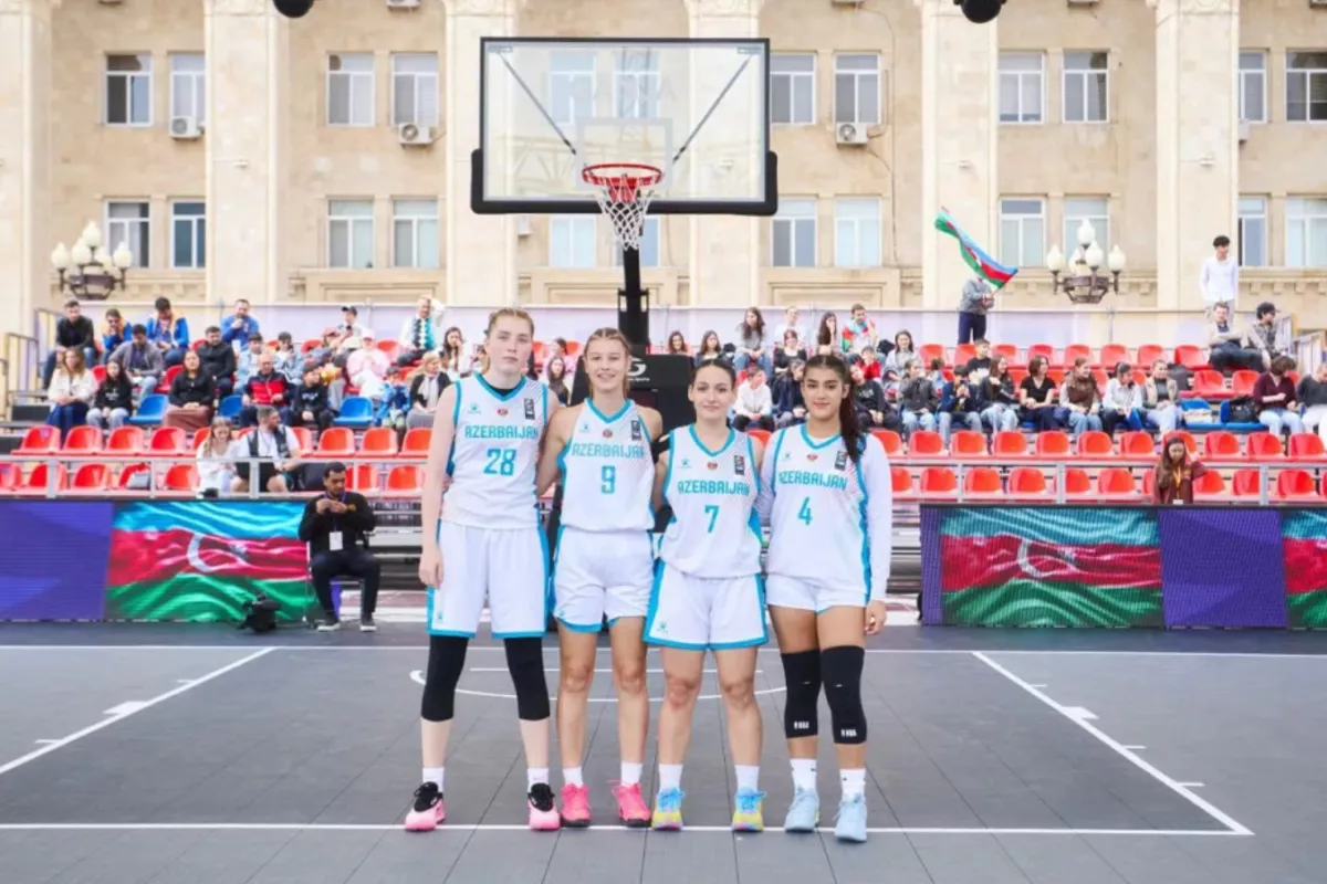 Azerbaijan Wins Silver in 3x3 Basketball at 3rd CIS Games