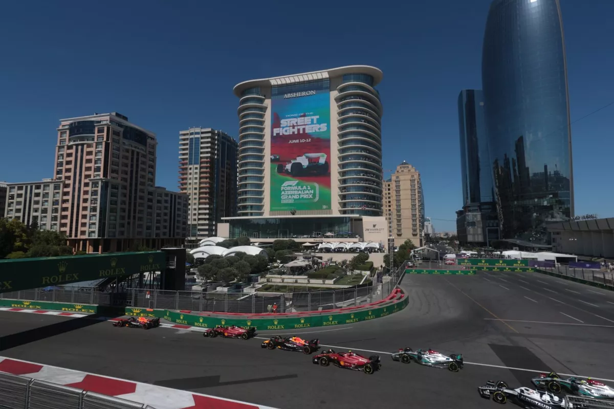 Second F1 Practice Session Begins at Azerbaijan Grand Prix