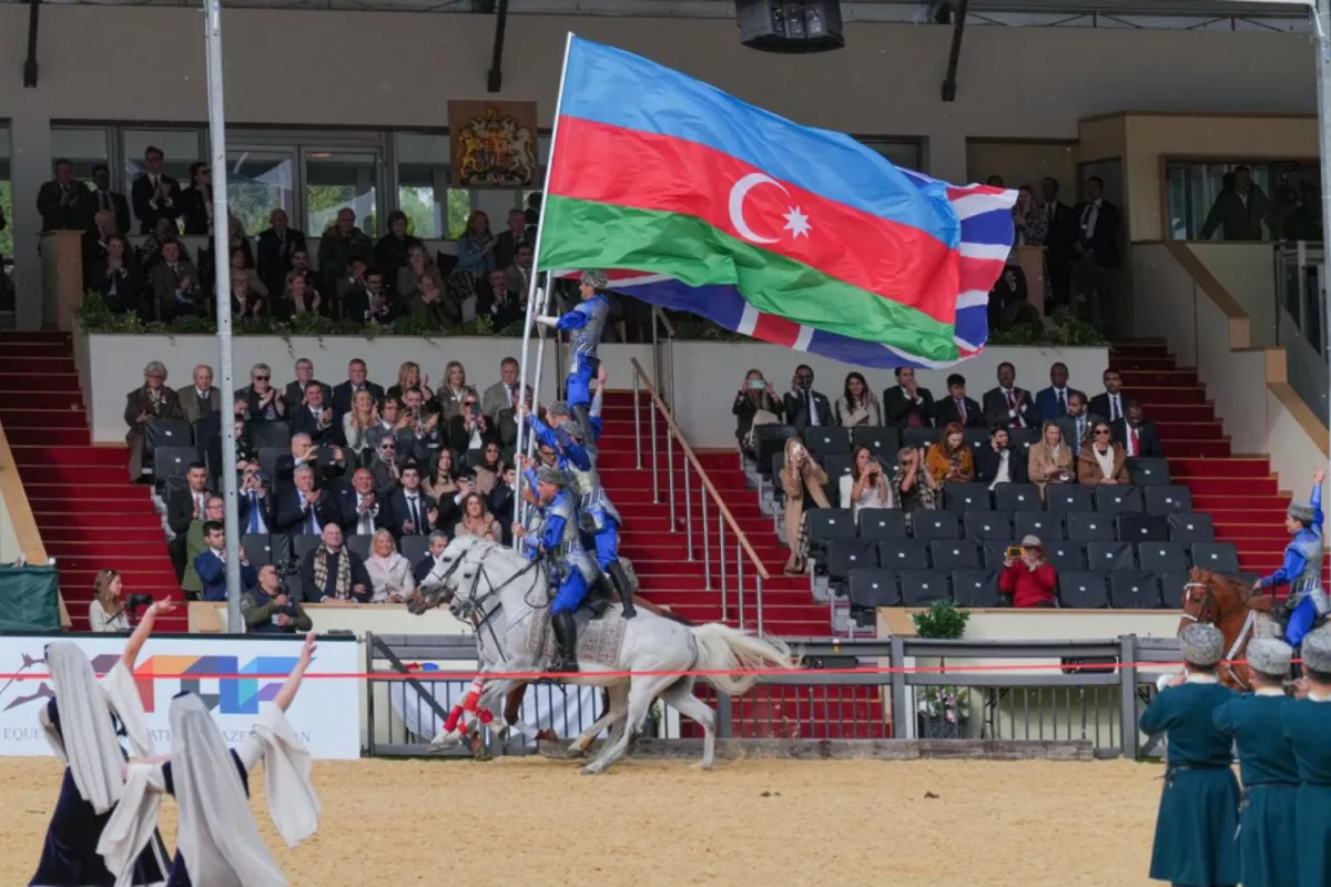 Azerbaijani Team Delivers Spectacular Display at 2026 Royal Windsor Horse Show