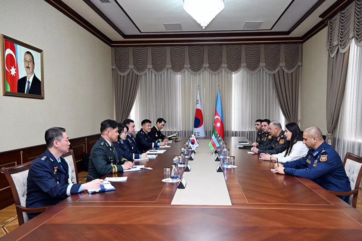 Azerbaijan, South Korea Discuss Military Cooperation Prospects