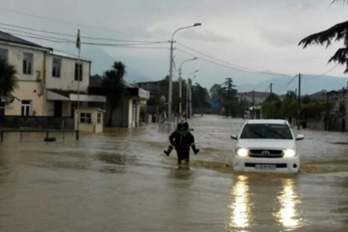 Heavy Rains Trigger Flooding and Landslide in Georgia’s Imereti - VIDEO