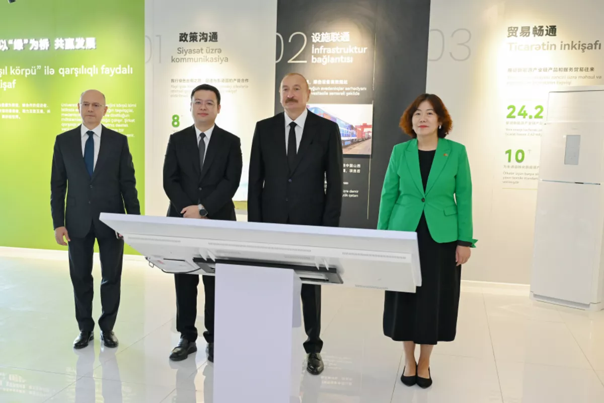 Azerbaijani President Inaugurates Gobustan Solar Power Plant