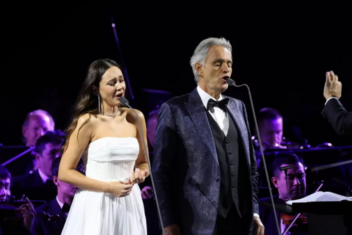World-Renowned Tenor Andrea Bocelli Delights Fans in Uzbekistan’s Samarkand