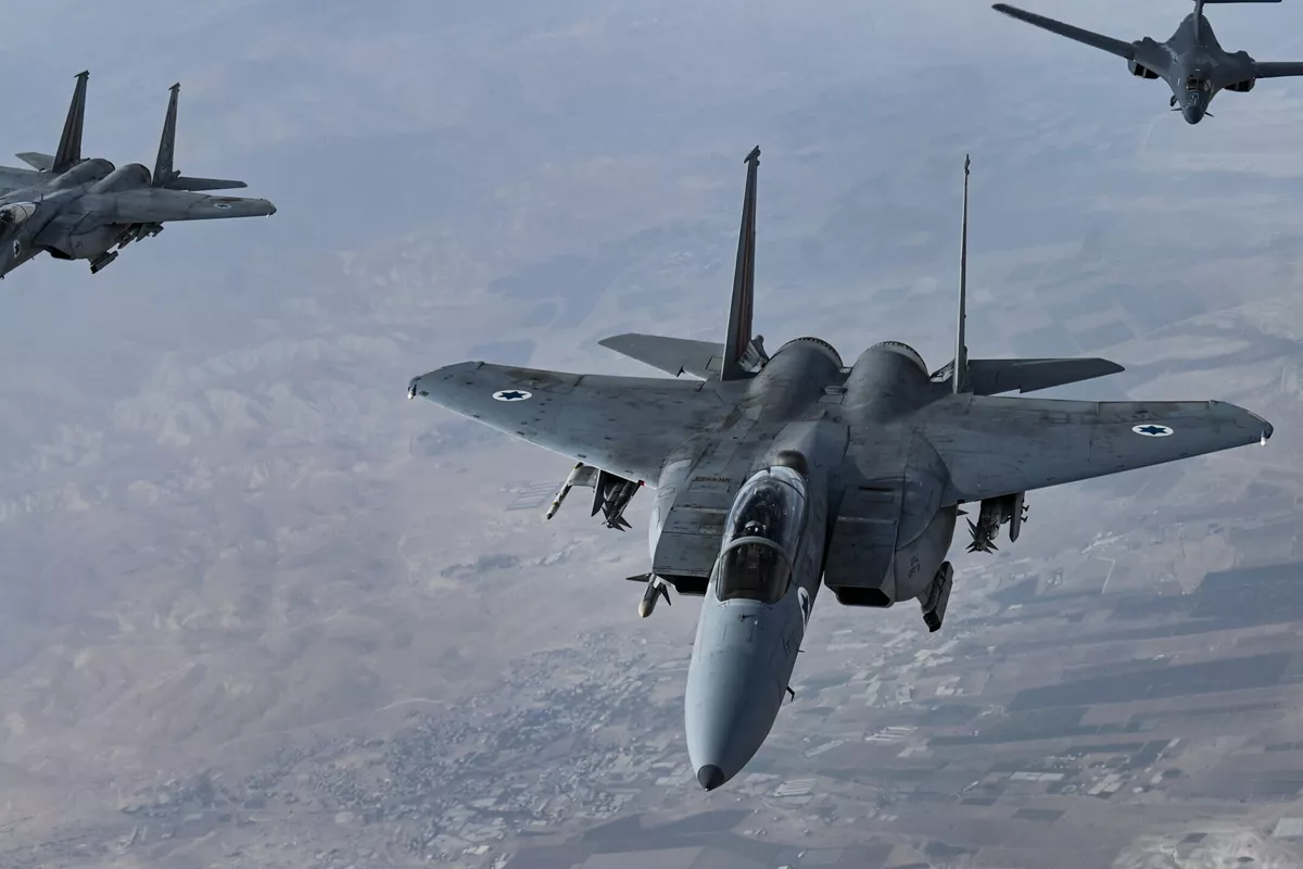 Israeli Air Force Launches Extensive Strikes on Tehran, Isfahan