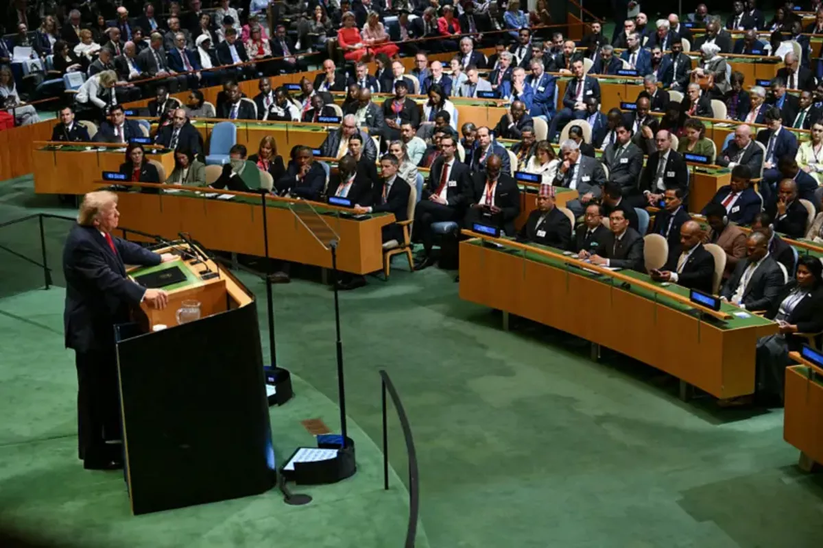 In UN Speech, Trump Highlights Azerbaijani President's Praise for His Peace Efforts