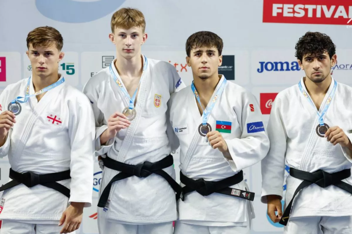 Azerbaijani Judoka Wins Bronze at European Youth Olympic Festival