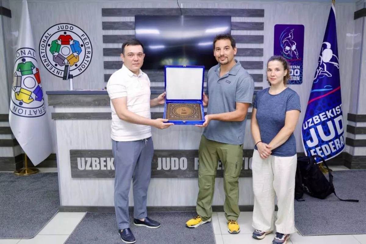 French Judo Experts Pay Visit to Uzbekistan
