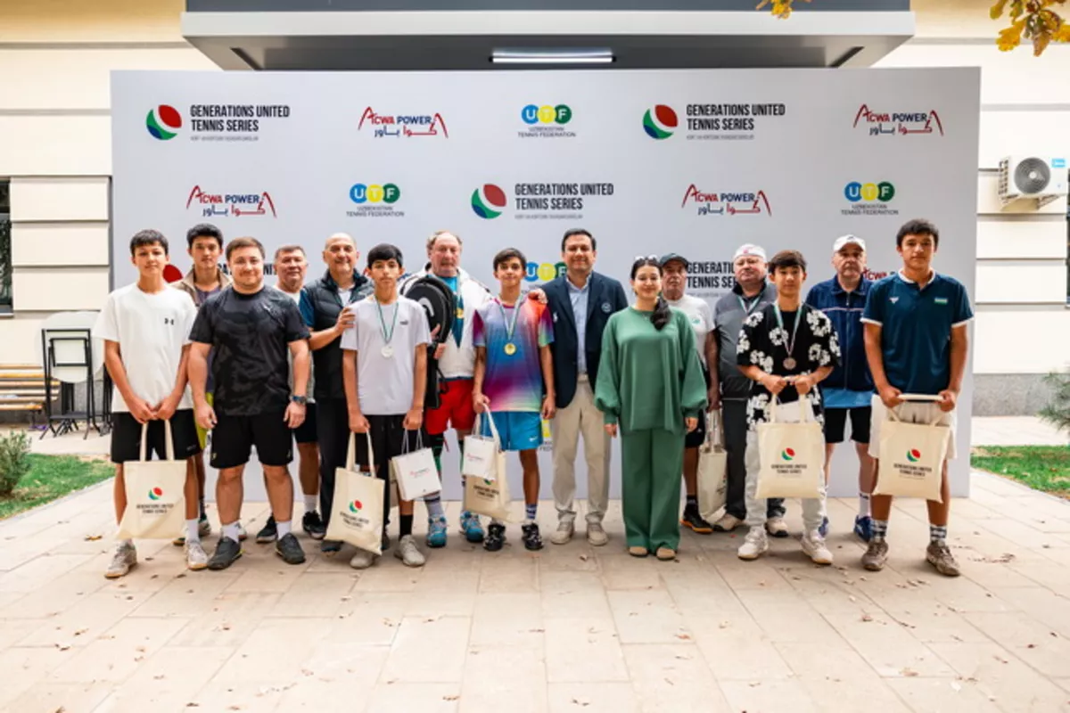 Uzbekistan Launches First “Generations United” Tennis Festival to Connect Young and Elderly