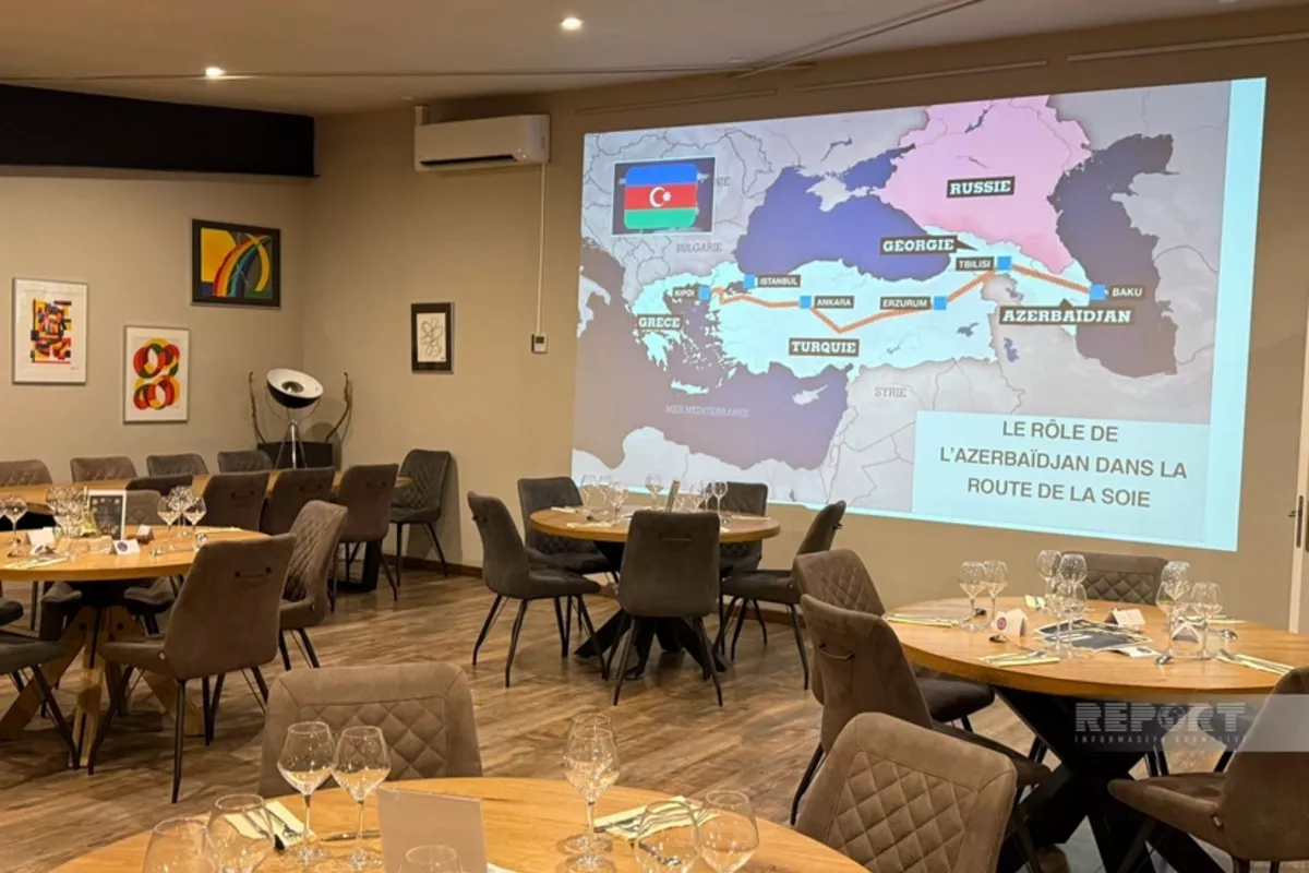 Azerbaijan's Role in Ancient and Modern Silk Road Discussed in France