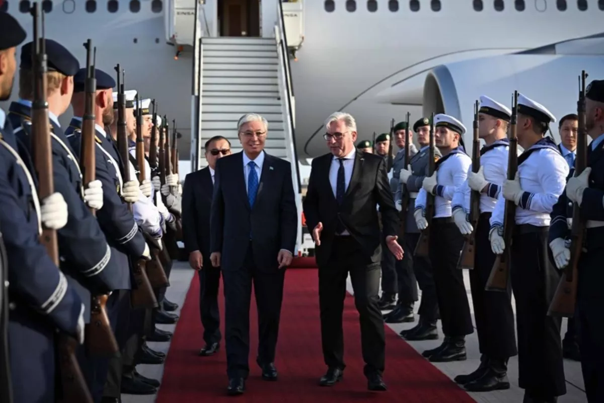 Kazakhstan's Tokayev Begins Germany Visit to Strengthen Strategic Partnership
