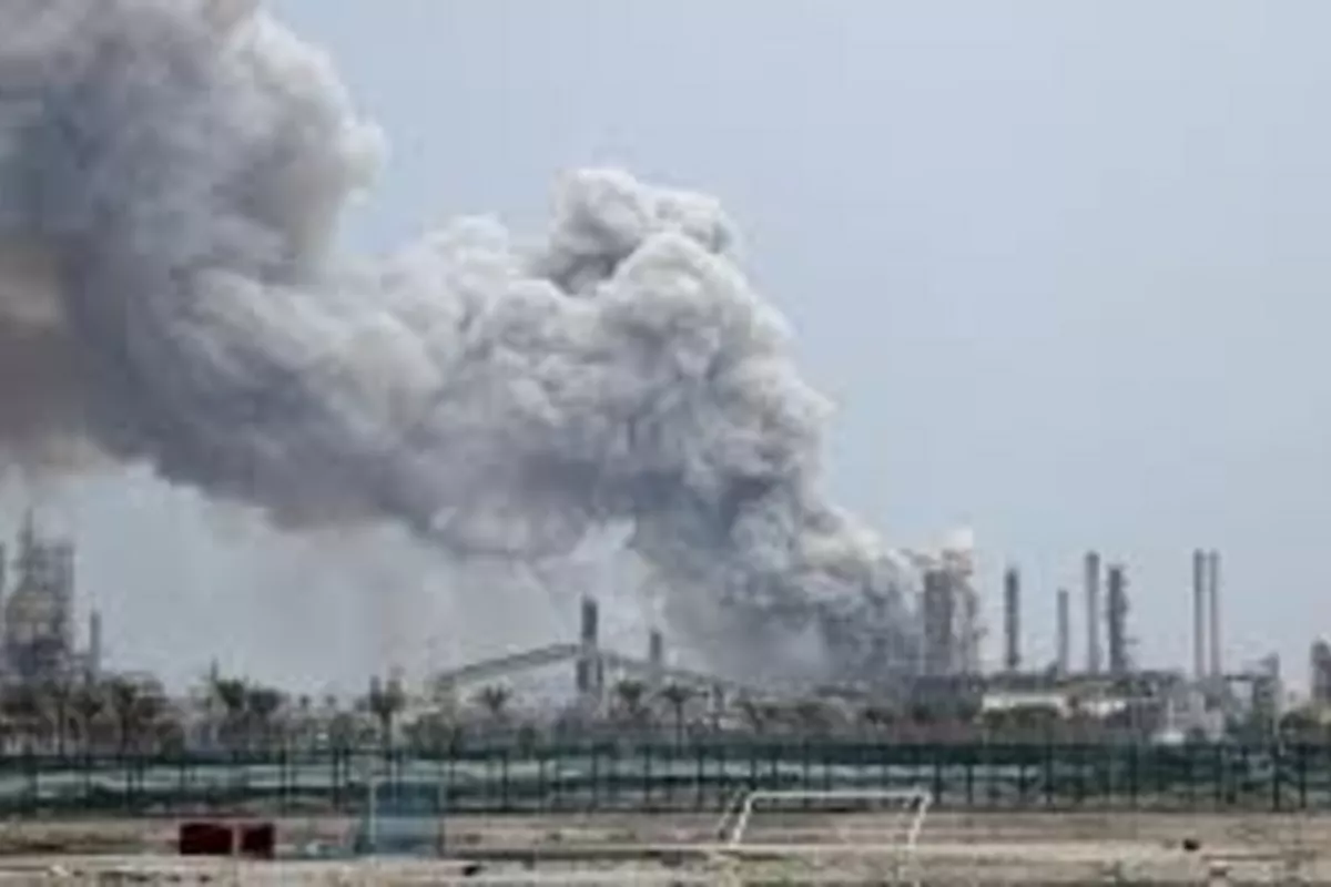 Iranian Drones Spark Fire at Petrochemical Facility in Bahrain