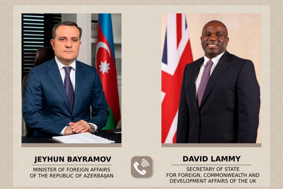 Azerbaijani, UK Foreign Ministers Mull Regional Situation