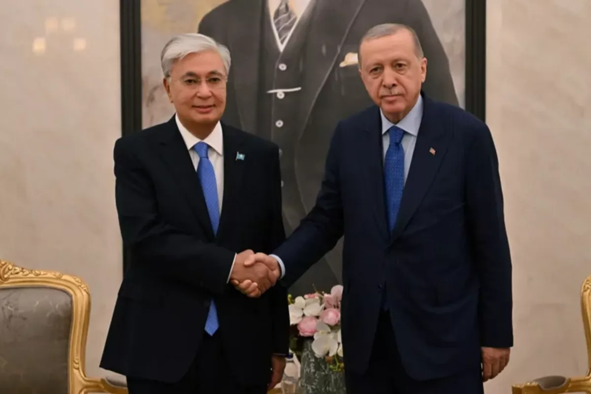 Turkish President Gives Warm Welcome to Kazakh Counterpart in Ankara