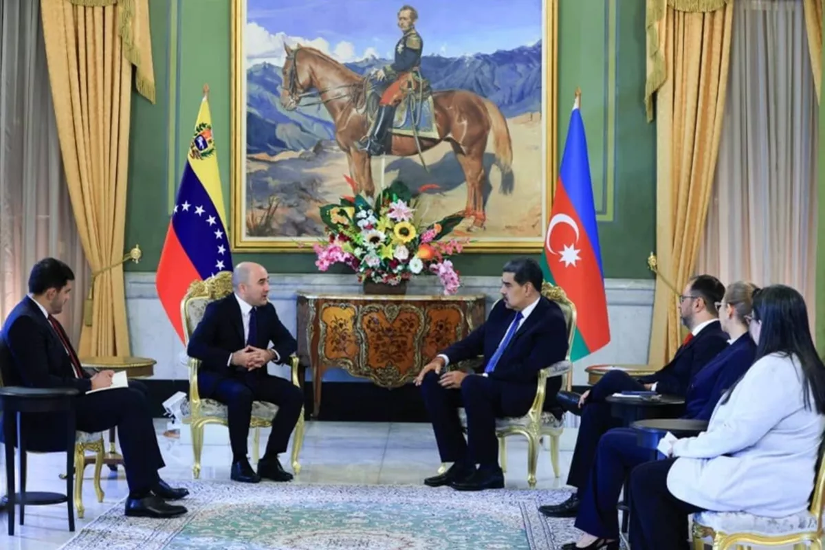 Azerbaijan’s Ambassador Presents Credentials to Venezuelan President