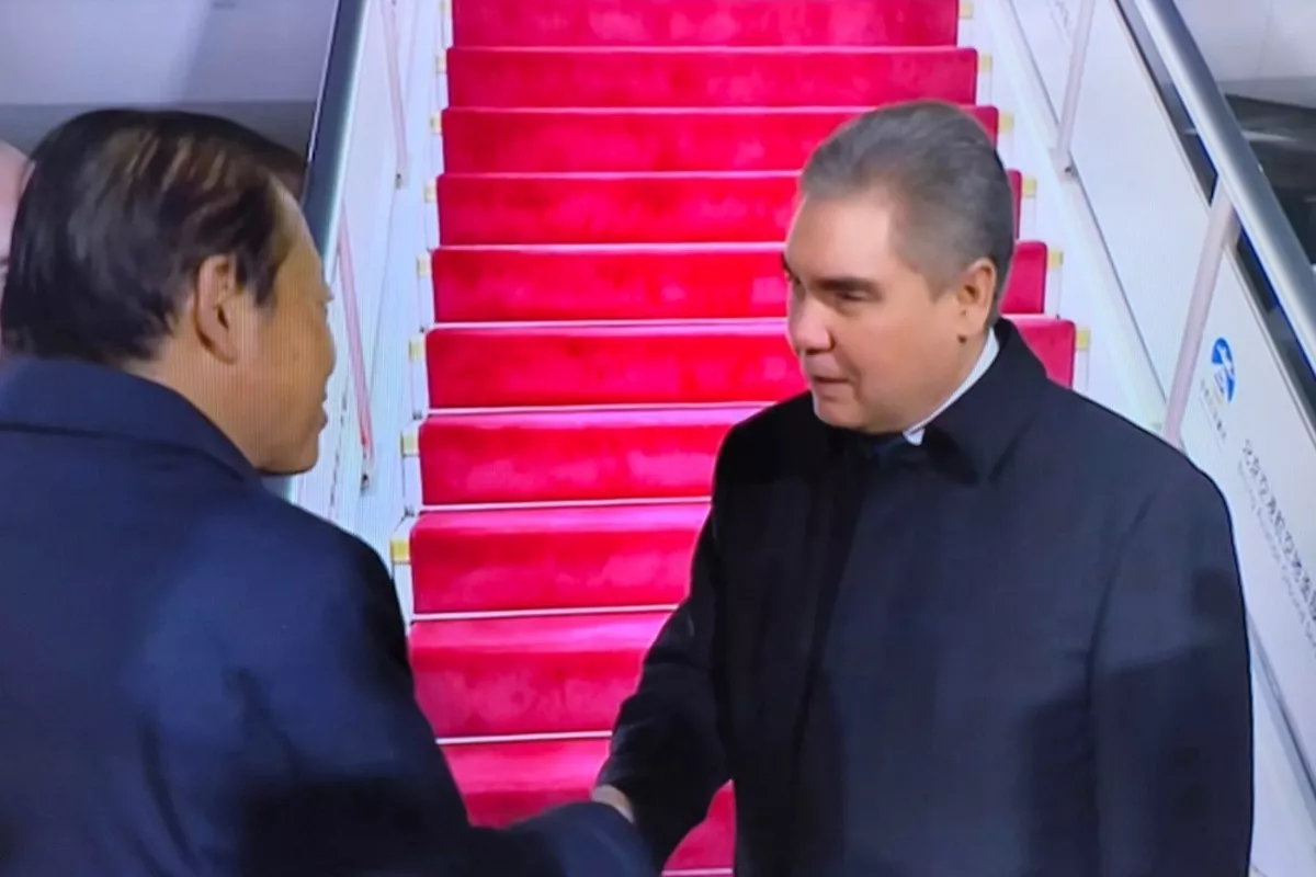 Gurbanguly Berdimuhamedov visits China