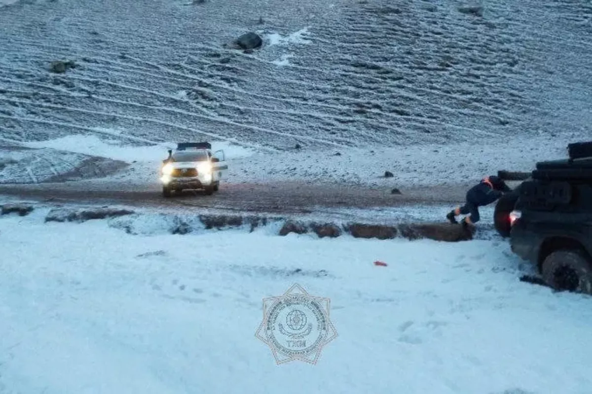 Kazakh Rescuers Save Family of Four in Mountain Emergency