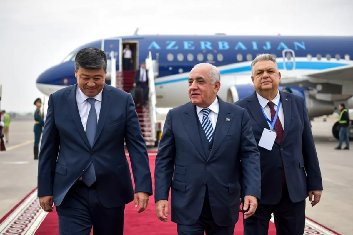 Azerbaijani PM Arrives in Kyrgyzstan Ahead of Organization of Turkic States Government Summit