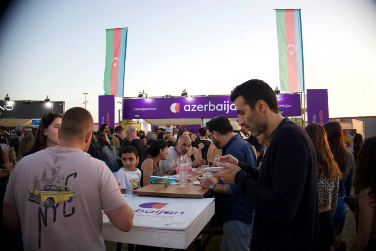 Azerbaijan Showcases Cuisine at Tel Aviv EAT 2025 Food Festival in Israel