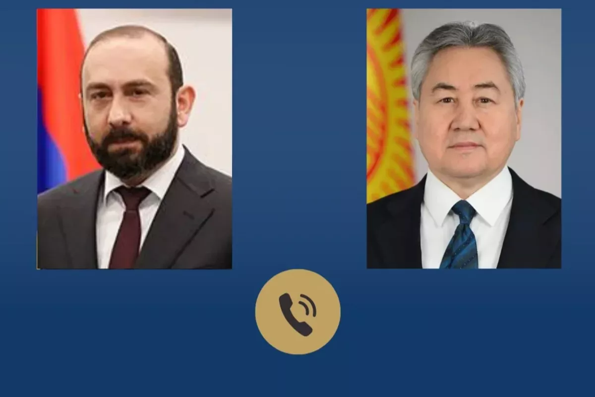 Foreign Ministers of Kyrgyzstan and Armenia Hold Telephone Talks
