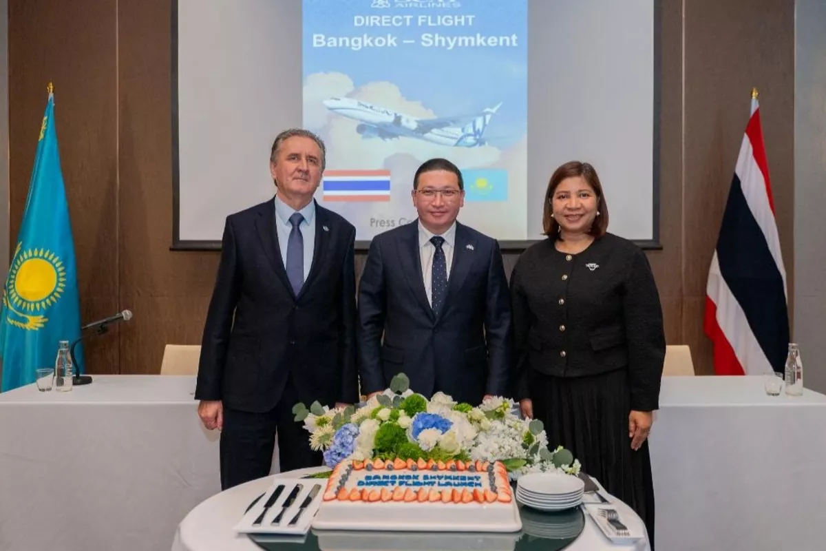 Kazakhstan Launches Shymkent-Bangkok Direct Flights