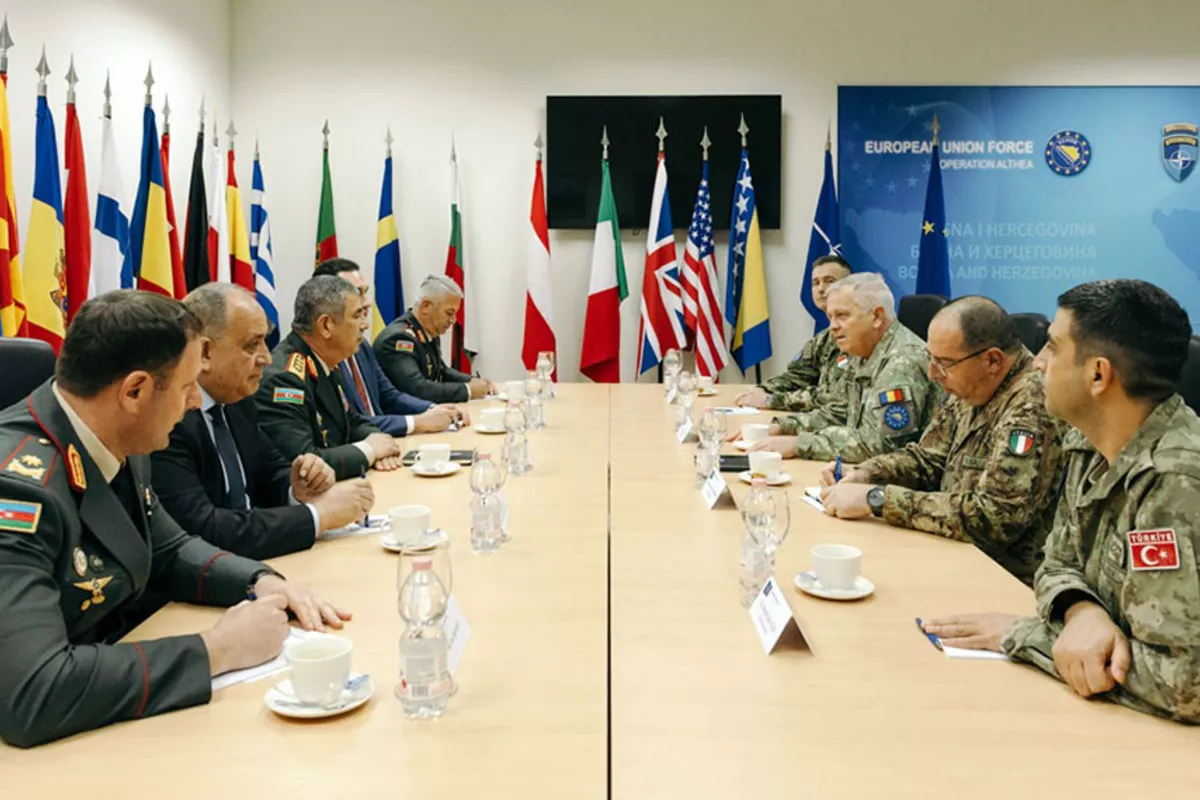 Azerbaijani Defense Minister's Official Visit to Bosnia and Herzegovina Ongoing
