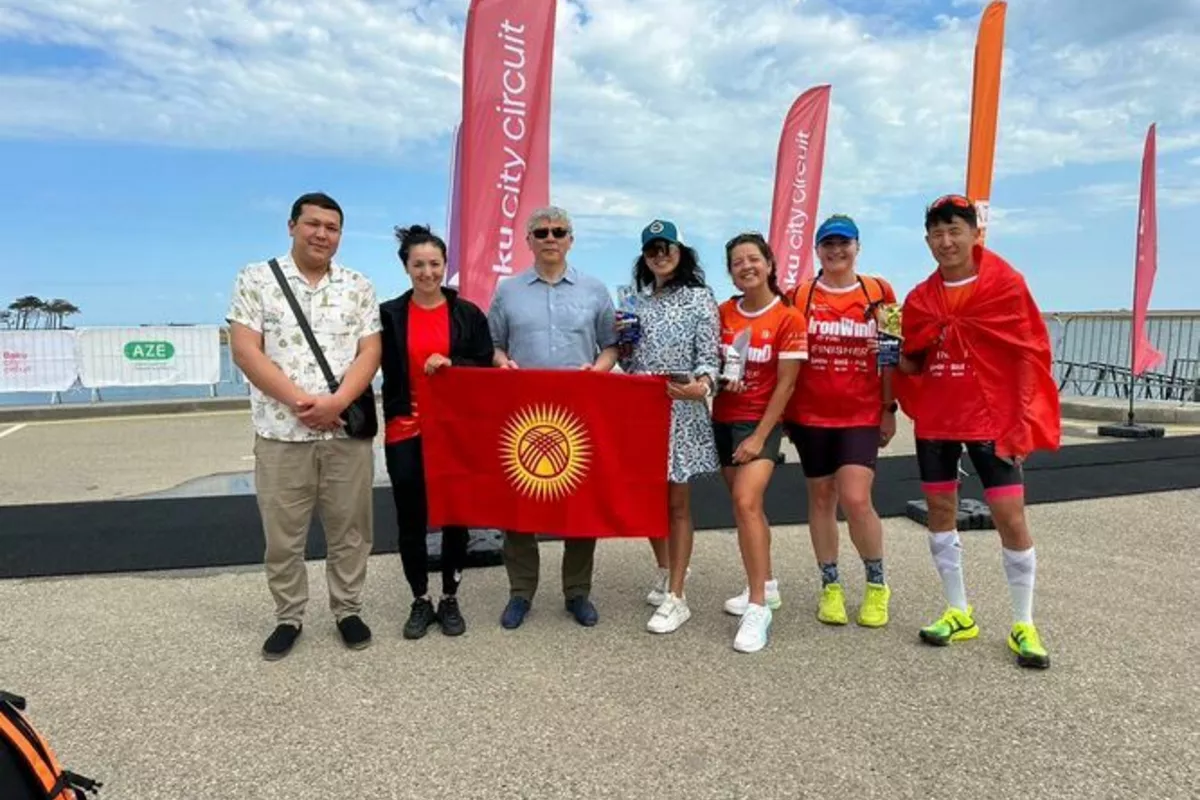 Kyrgyz Triathletes Secure Gold at Tournament in Azerbaijan
