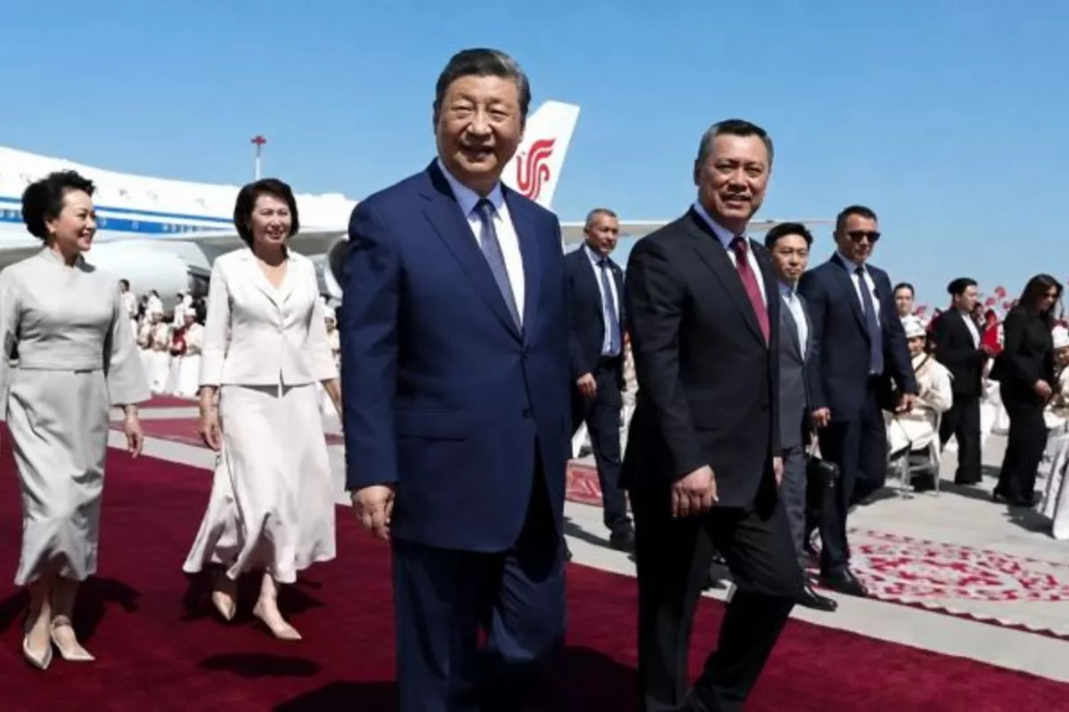 Chinese President Arrives in Kyrgyzstan for State Visit and SCO Summit