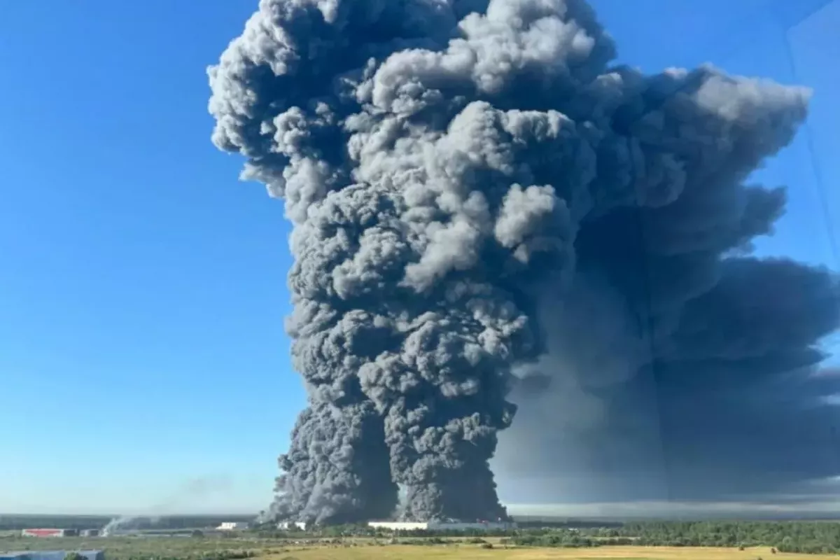 Smoke from Moscow Region Fires Visible 50 KM Away - VIDEO
