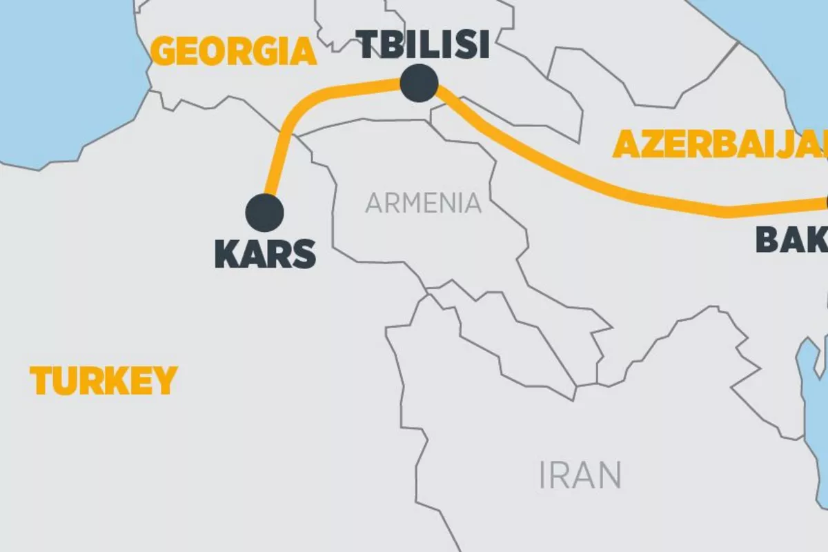 Baku-Tbilisi-Kars Railway Capacity to Triple by End of 2025