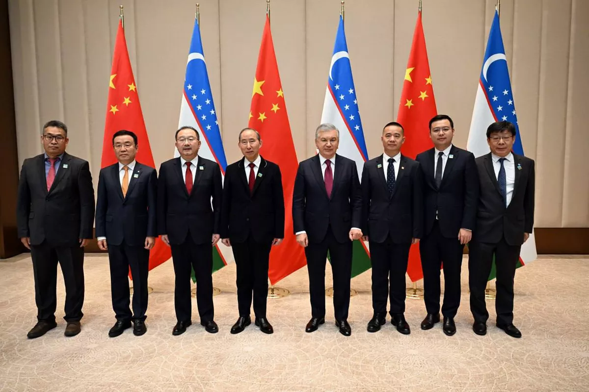 Uzbek Leader Discusses Expanding Tech, Energy Ties with China