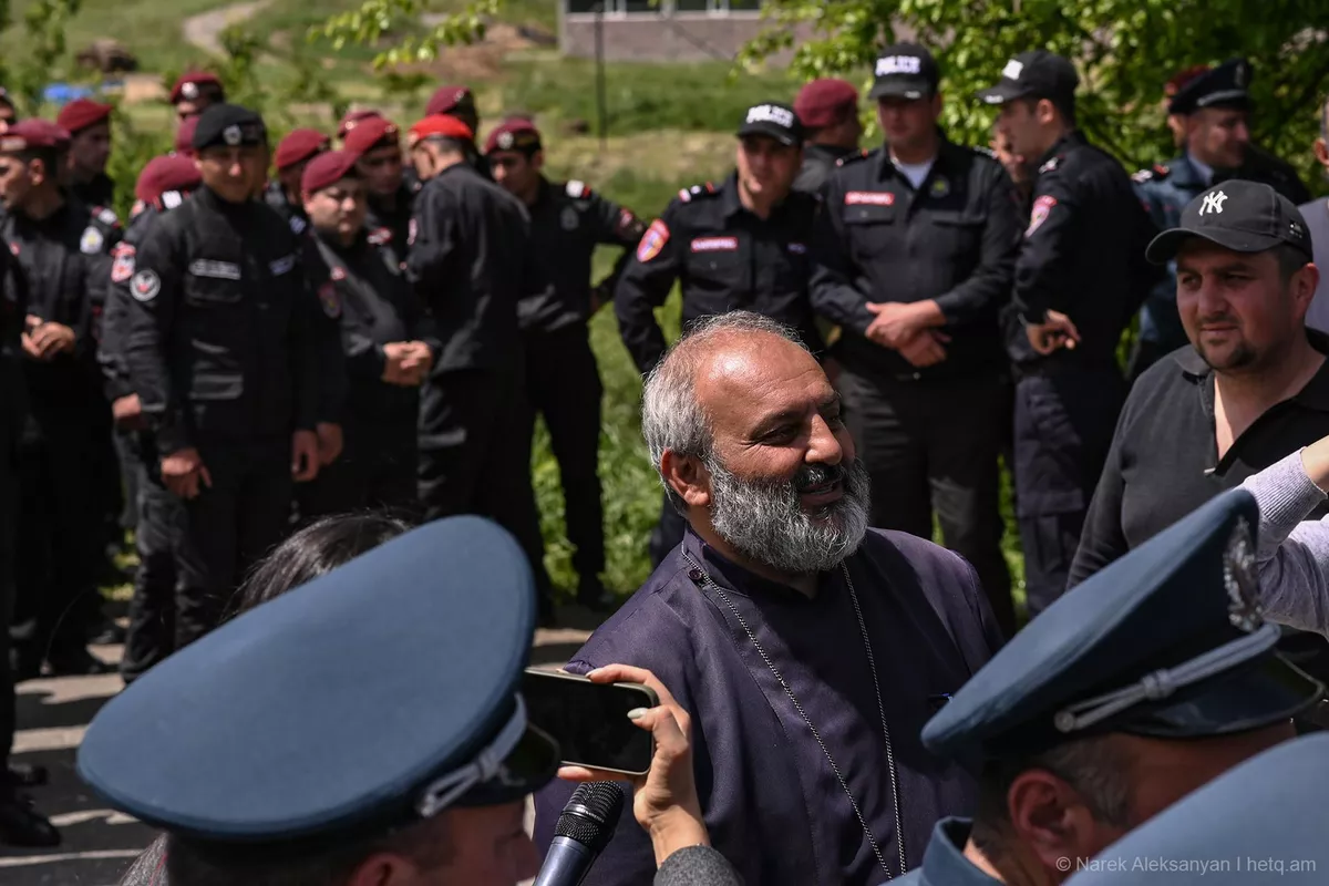Armenian Opposition Archbishop Placed in Two-Month Pre-Trial Detention on Terrorism Charges